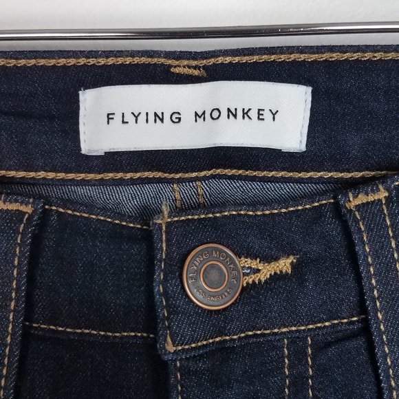 Flying Monkey Baby Wash High Rise Skinny Jeans - Picture 2 of 8